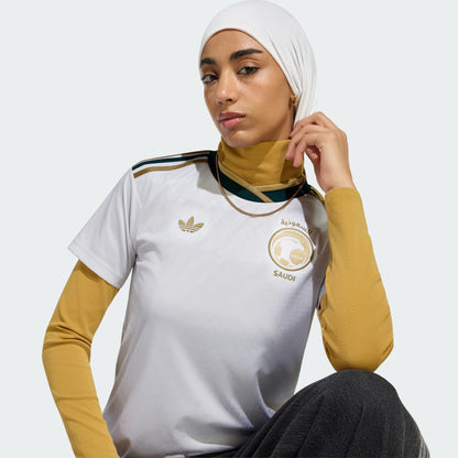 قميص المنتخب السعودي الثاني 2026 (White) - JZ2640